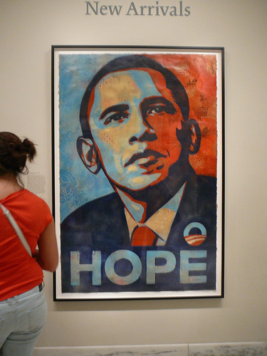 The real life Obama HOPE screenprint