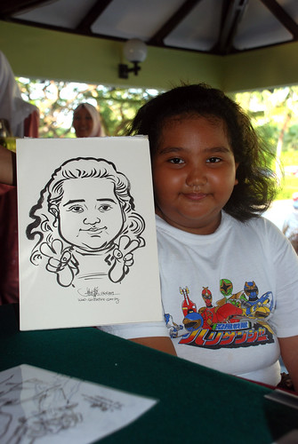 Caricature live sketching for Costa Sands Resort Day 2 - 4