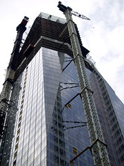NYC skyscraper under construction (by: Fernando X. Sanchez, creative commons license)