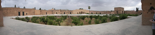 The abandoned Palais Badii. Built for the king's one concubine