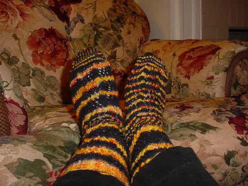 Pele's socks finished