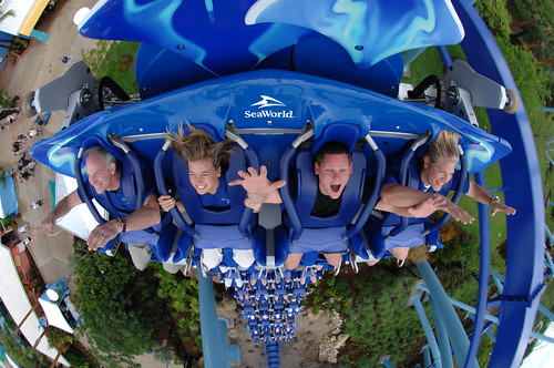 SeaWorld Manta Roller Coaster