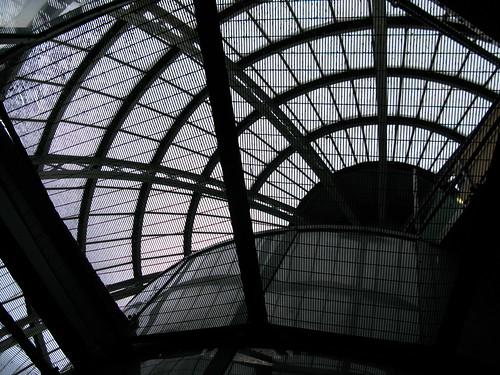 Roof Interior of Greenwich Foot Tunnel Building