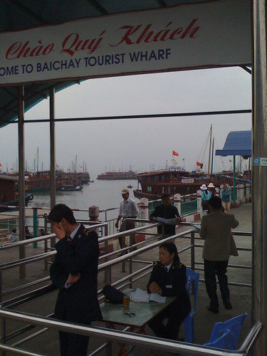 Ha Long where tourists are