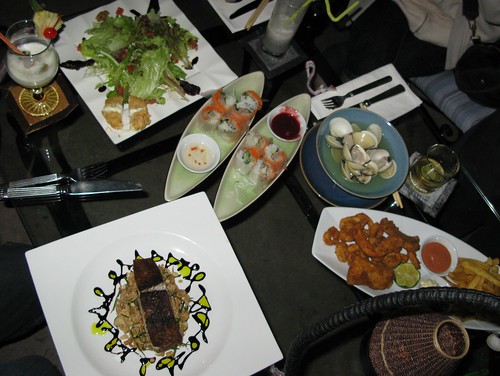 Dinner at Green Mango Restaurant, Cat Ba Island, Halong Bay, Vietnam