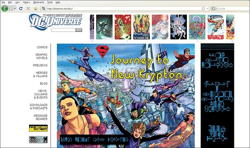 DC Comics Website