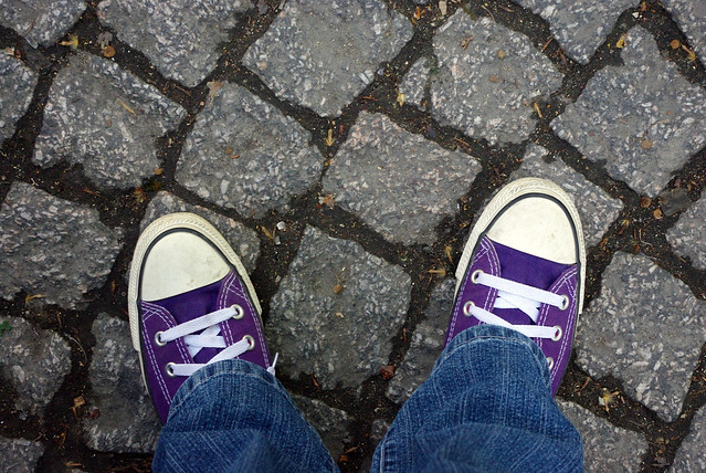 My feet. Montmartre, Paris