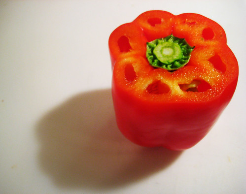 topless red pepper