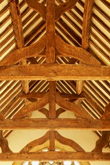 King post roof, St. Peter - Wolfhampcote