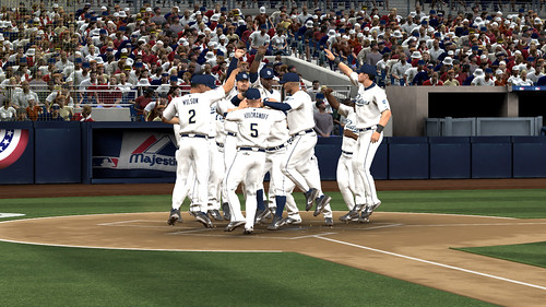 MLB 09 The Show screenshot - RTTS Celebration Pres