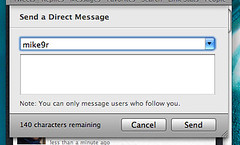 Direct Message UI v2 by himike