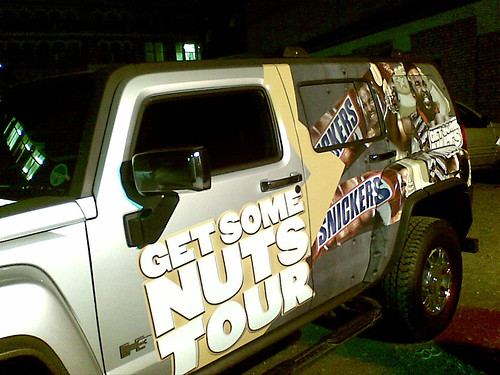 Mr T's Snickers Car
