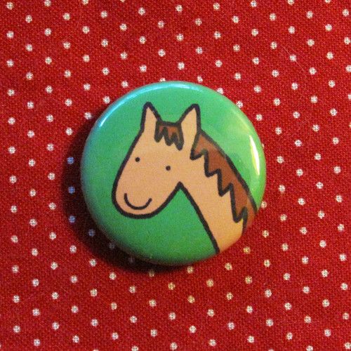 Pretty Pony Button.