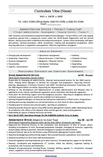 resume layout. CV and Resume Template