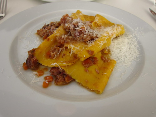 Pappardelle and meat ragu