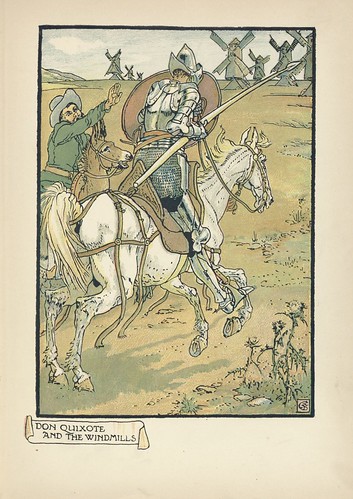 021-Don Quixote of the Mancha de 1909 -Walter Crane