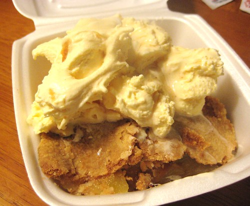 Fresh Apple Pie with Ice Cream @ The Apple Pan by you.