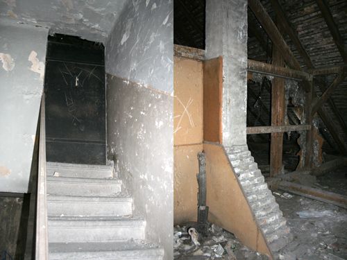 Pin's Villa, the attic