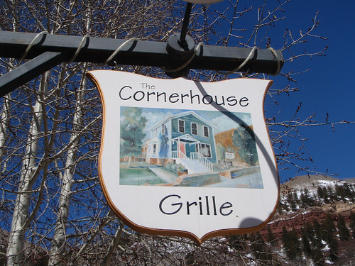 Cornerhouse Grill Off Season Sign