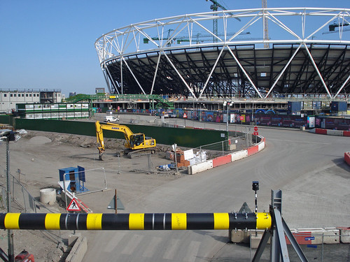 Estadio Olímpico  Londres construcción 2009