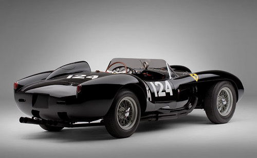 Black 1957 Ferrari Testa Rossa