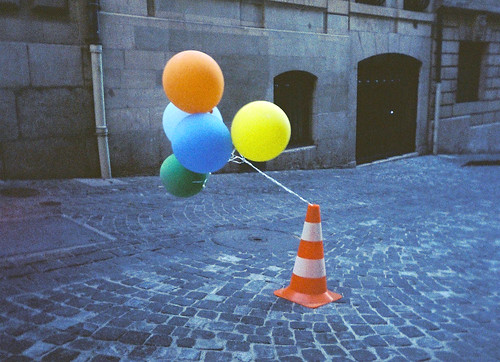 Cone & Balloons