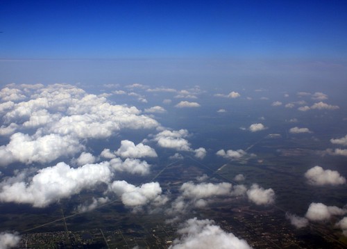 Flight over Florida by Evester.