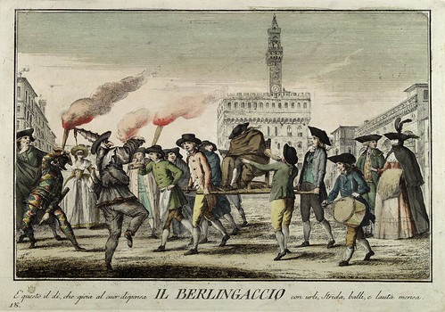 015-El carnaval- Giuochi Trattenimenti e Feste Annue Che si Costumano in Toscana 1790- Giuseppe Piattoli