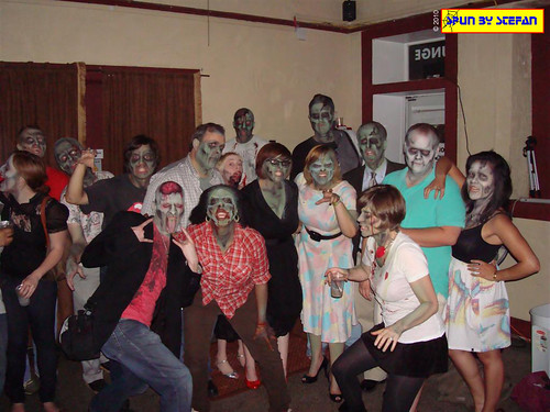 Zombies invade the party