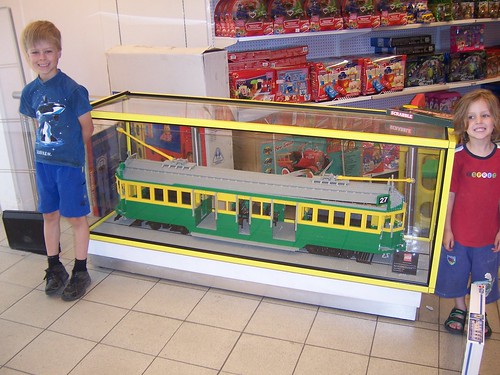 Lego Tram at Myer_7577