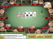 Sun Poker Table