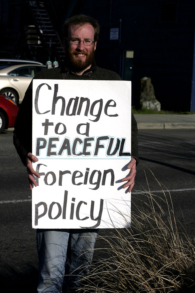 Message to the US Government: CHANGE to a Peaceful Foreign Policy