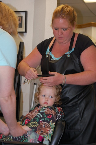 Ardyn's First Haircut (and mom cuts hers off again!)
