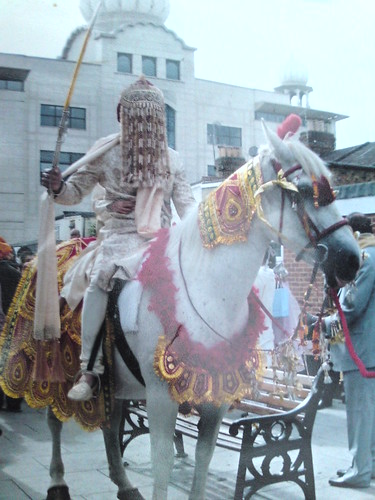 White Indian Wedding Horses hire London