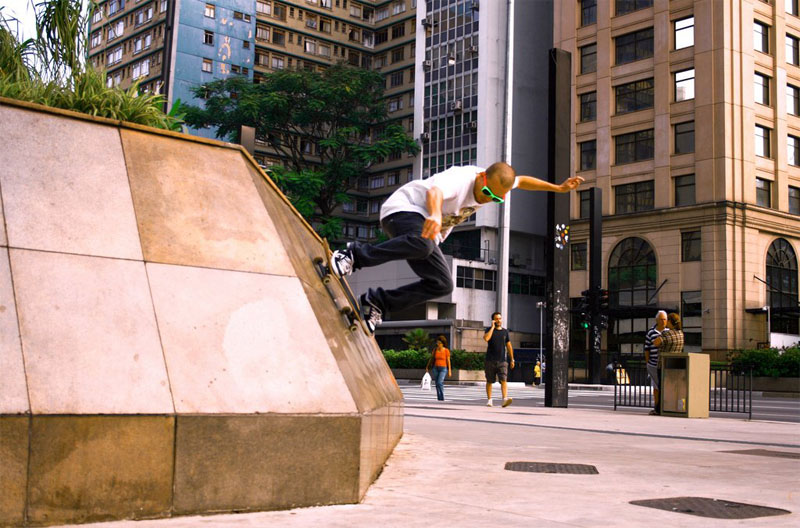 Pablo - Bs ollie to wall ride - BC - Paulista