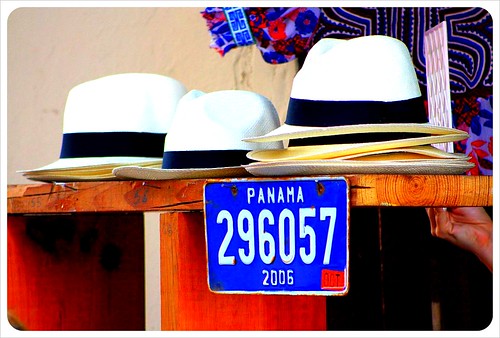 Panama hats in Casco Viejo
