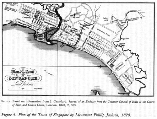 Plan of the Town of Singapore