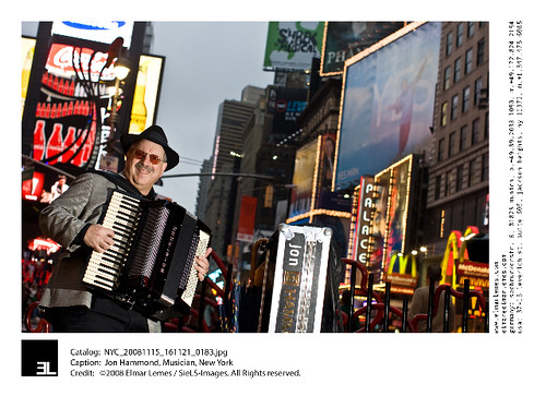Jon Hammond Excelsior Accordion Times Square