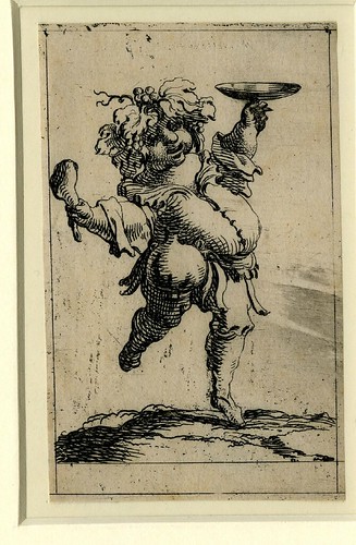 Set of twelve grotesque figures representing the twelve months of the year 1638 Denis Boutemie d