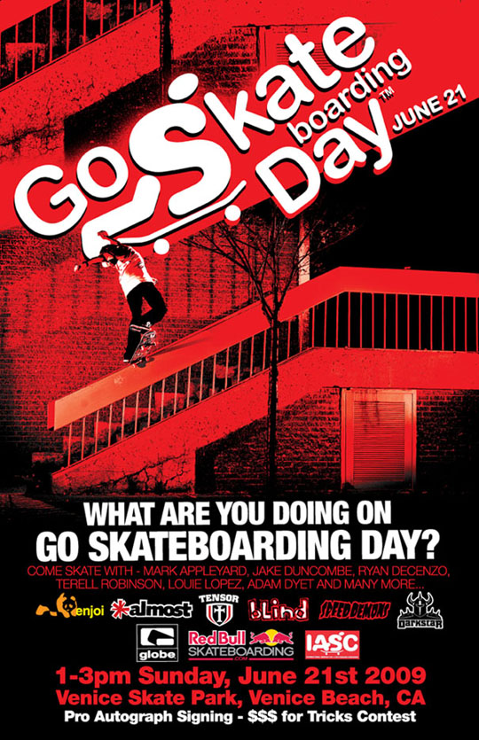 Go Skate Boarding Day