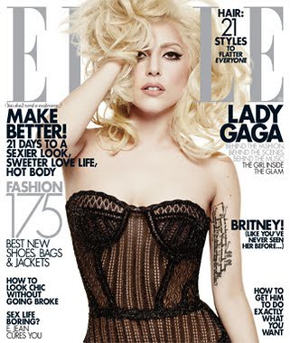 Lady Gaga Wiki. Lady Gaga Elle Magazine