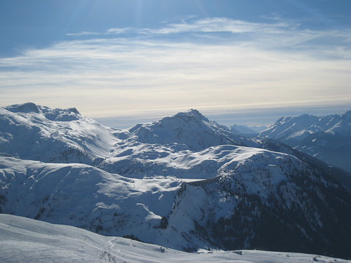 Skiing, Les Contamines, French Alps