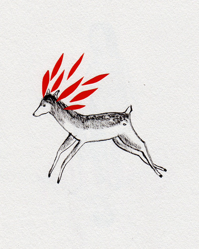 fire deer