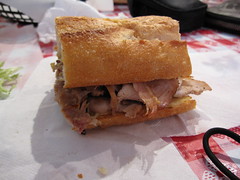 sawicki's roast pork sandwich