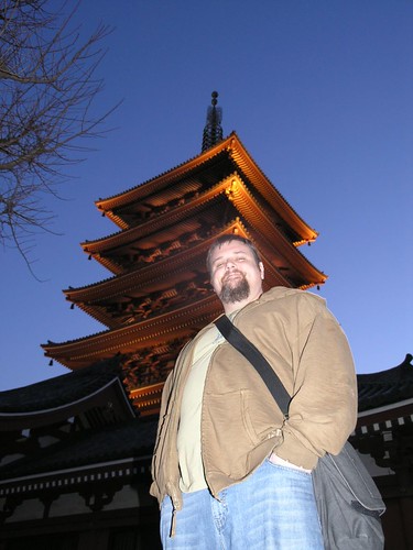 Gojūnoto 5-story pagoda and Josh
