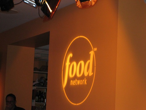 food network logo. Food Network logo projection