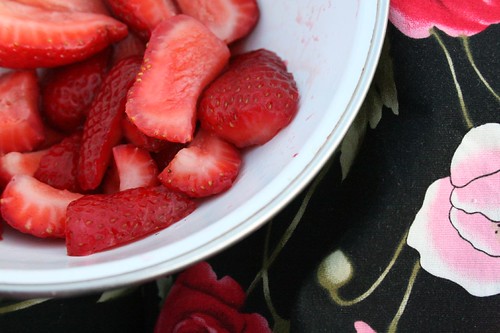 strawberries for dessert