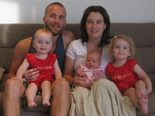 Whitbourn family, January 2009