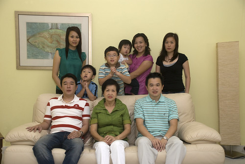 2009大年初一家庭照