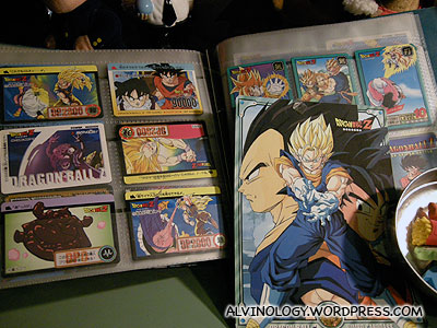Dragonball cards - Mark and I used to collect lots of these